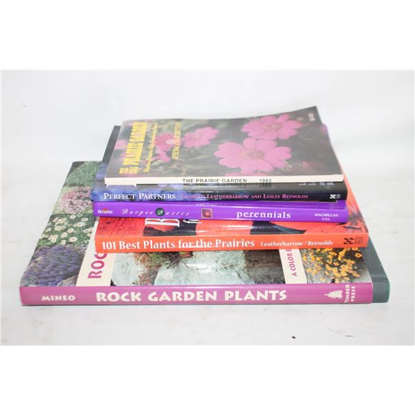 GARDENING BOOKS - ASSORTED