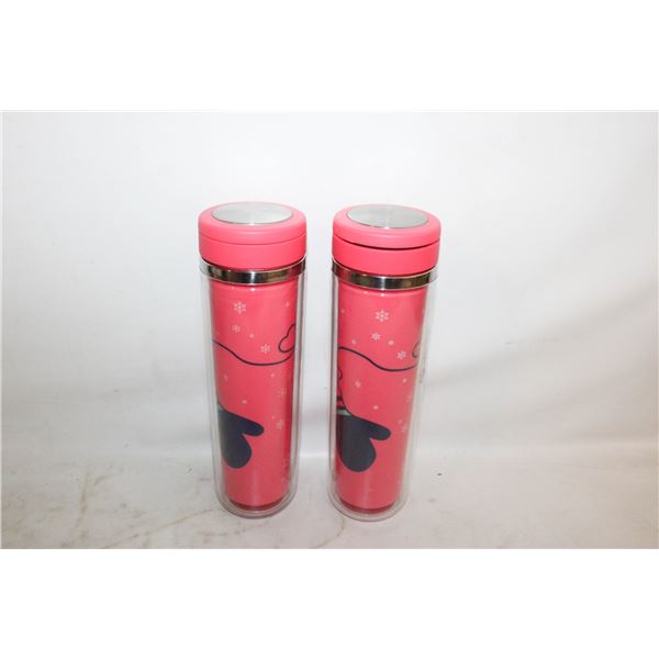 2PK DAVIDS TEA THERMOS