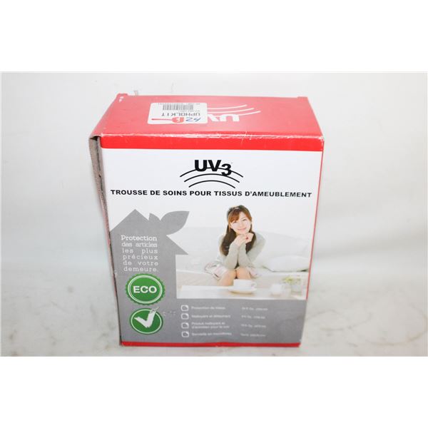 NEW UV3 UPHOLSTERY CARE KIT WITH STAIN