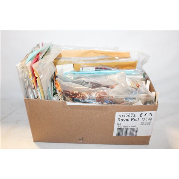 EMBROIDERY CHARTS/SWATCHES ASST.