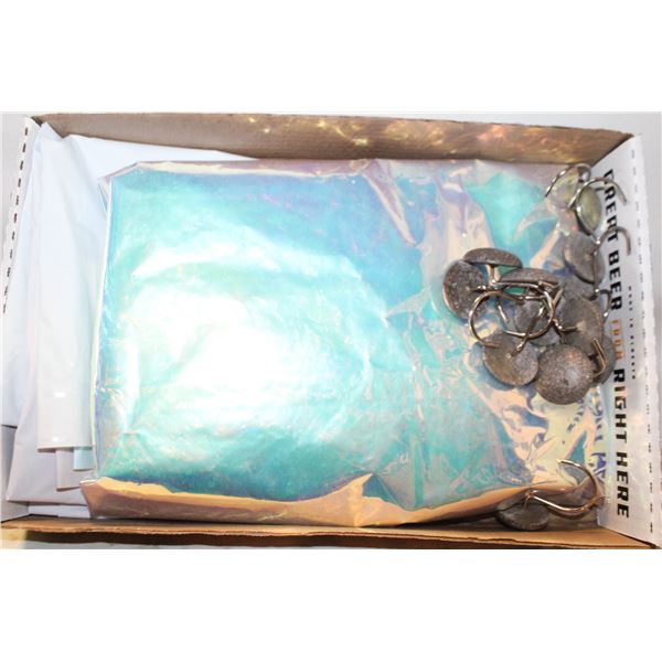 SHOWER CURTAINS WITH RINGS