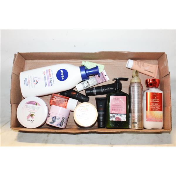 FLAT OF SURPLUS BATH+BEATUY PRODUCTS