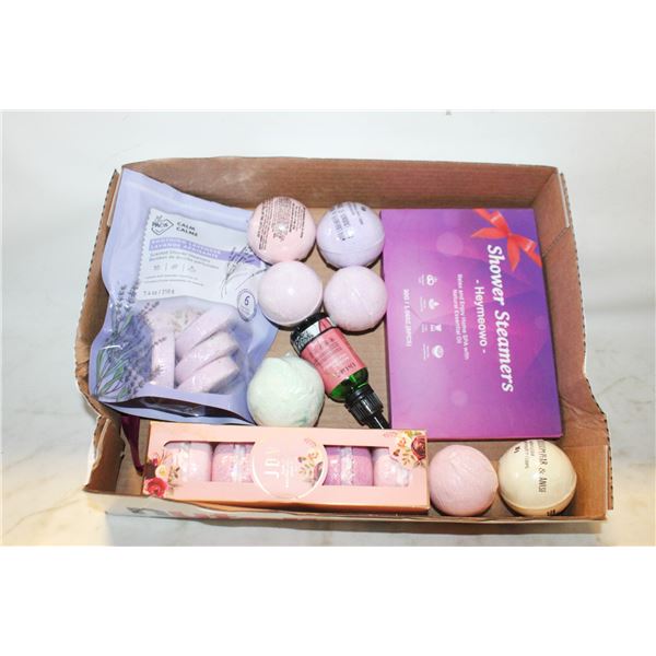 BATH BOMBS/FIZZERSSHOWER STEAMERS/