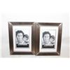 Image 1 : DECORATIVE METAL 5 X 7 PICTURE FRAMES (2)- NEW