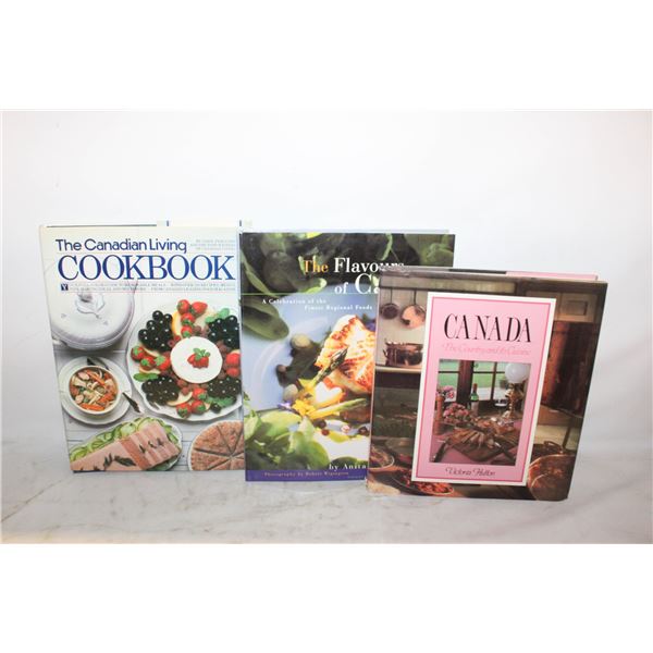 CANADIAN COOKBOOKS - ASSORTED BOX LOT