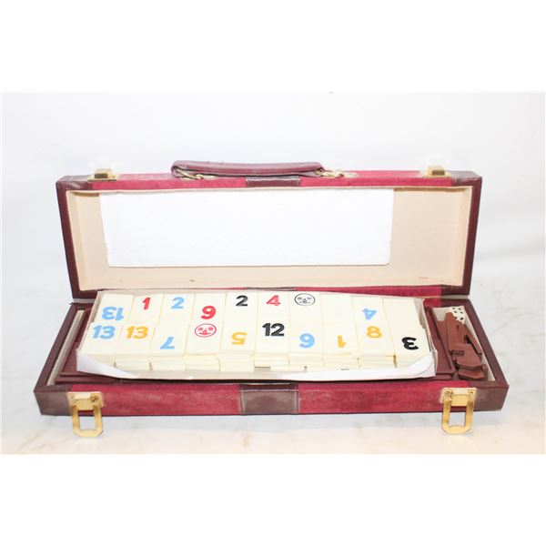 VINTAGE AMERICAN WAY RUMMY CHECKERS GAME