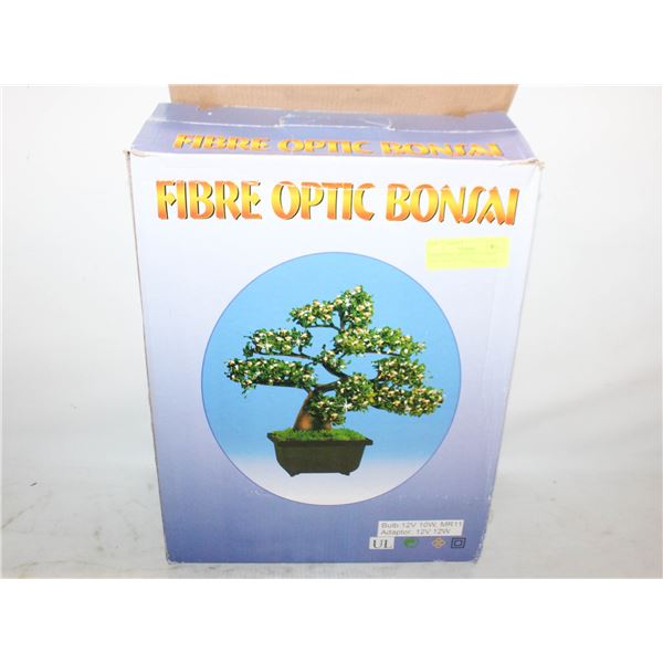 FIBRE OPTIC ARTIFICIAL BONSAI TREE NEW OLD STOCK