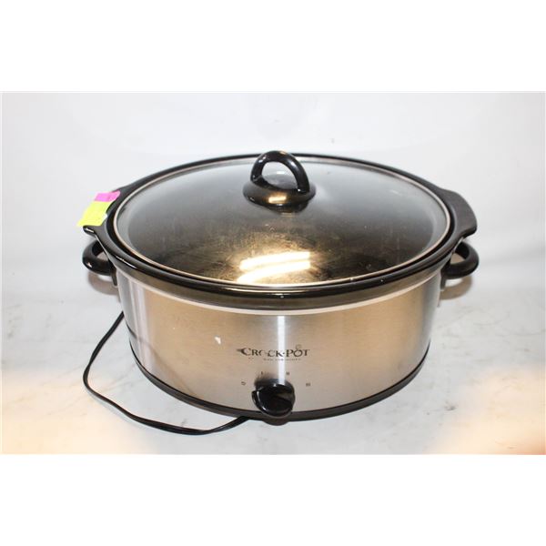 CROCK POT 7 QUART OVAL MANUAL SLOW