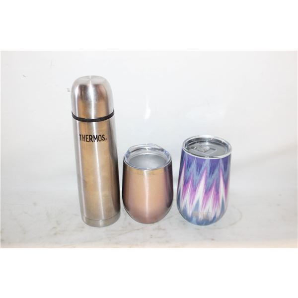 3PK HOT/COLD THERMOS