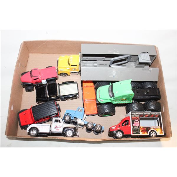 DIECAST METAL TRUCKS, TOYS