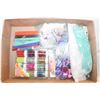 Image 1 : FLAT OF CRAFTING SUPPLIES ETC