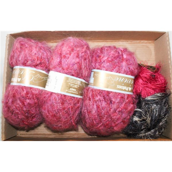 ACRYLIC/POLYESTER YARN- ASSORTED