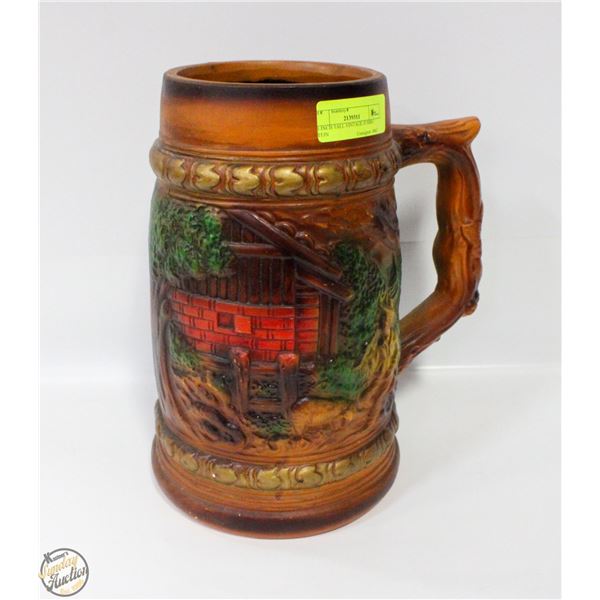 13 INCH TALL VINTAGE JUMBO STEIN