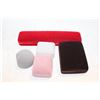 Image 1 : VELVET JEWELLERY BOXES- ASSORTED