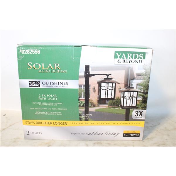 SOLAR ACCENT LIGHTS NEW IN BOX