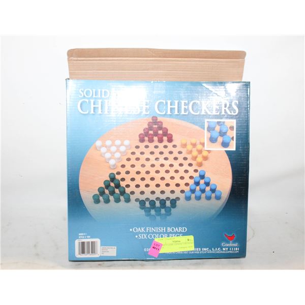 FAMILY GAME CHINESE CHECKERS NEW