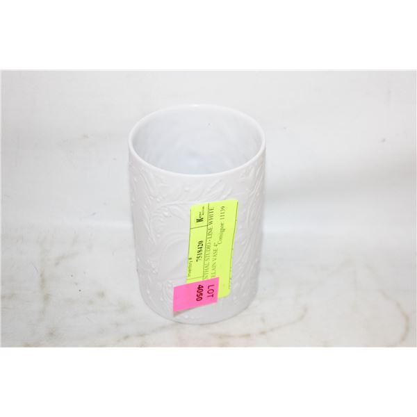 ROSENTHAL STUDIO - LINE WHITE PORCELAIN VASE 4"