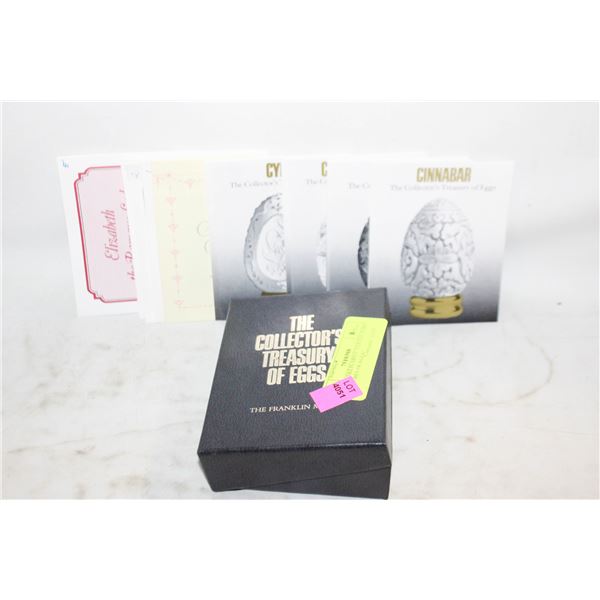 THE FRANKLIN MINT "COLLECTORS TREASURES OF EGGS"