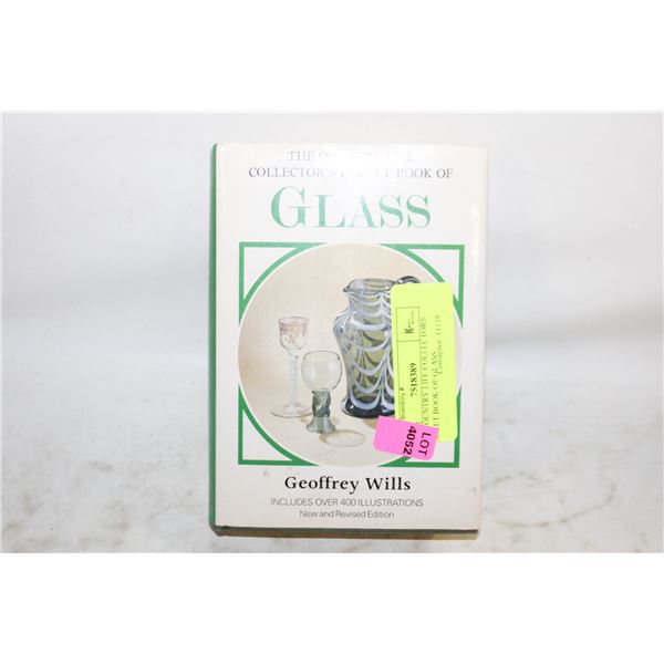 THE COUNTRY LIFE COLLECTORS POCKET BOOK OF GLASS