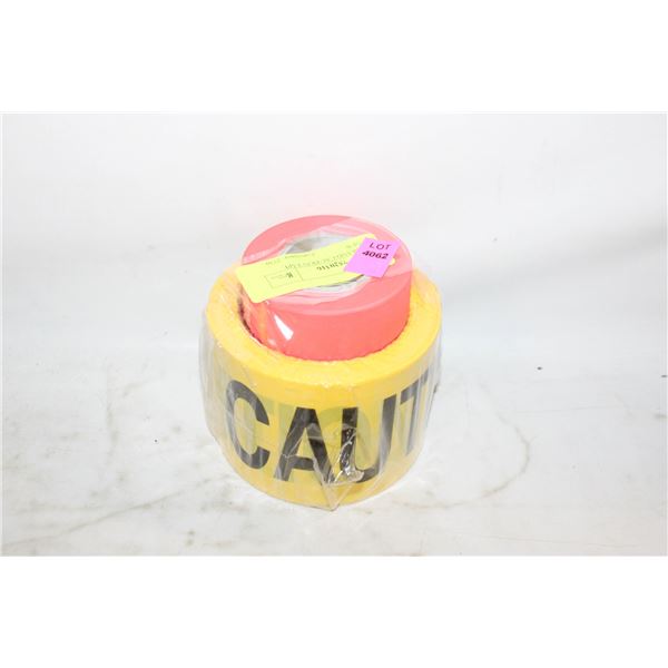 NORTH BRAND CAUTION TAPE ROLL- NEW
