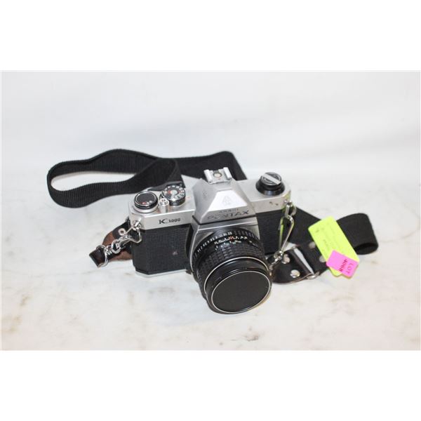 VINTAGE PENTAX ASAHI K1000 CAMERA- UNTESTED