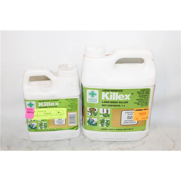 2PK KILLEX LAWN FEED 1L & 500ML