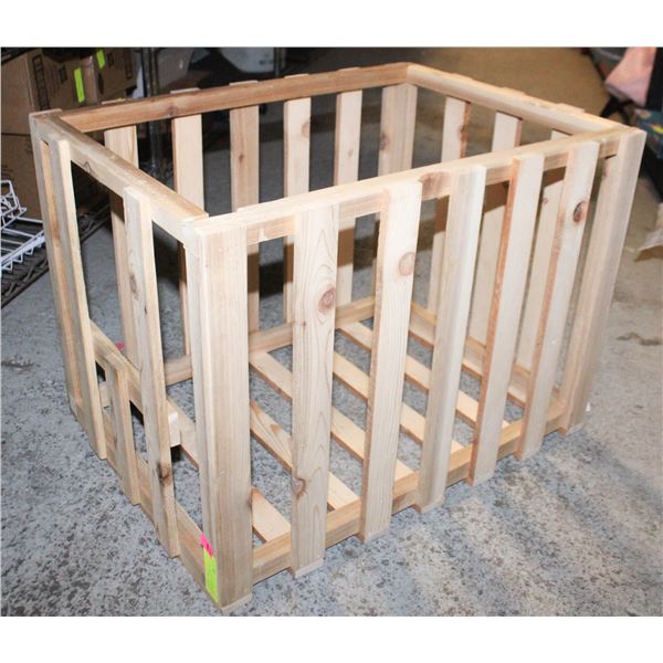 WOODEN CRATE