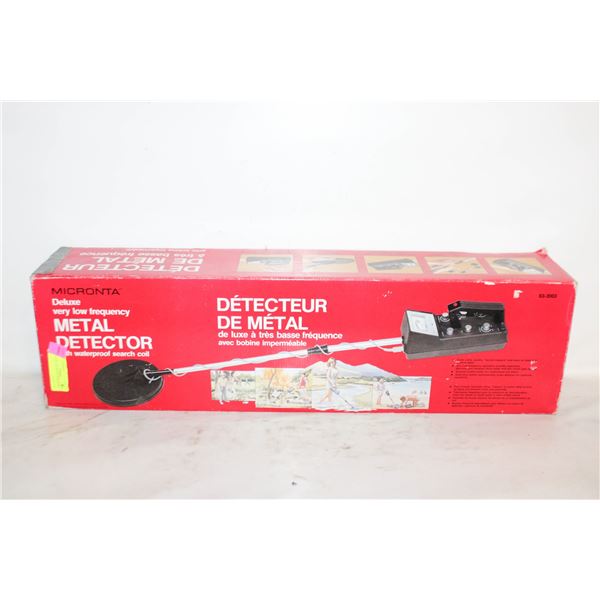 DELUXE VLF METAL DETECTOR