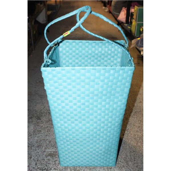 BLUE LAUNDRY BASKET