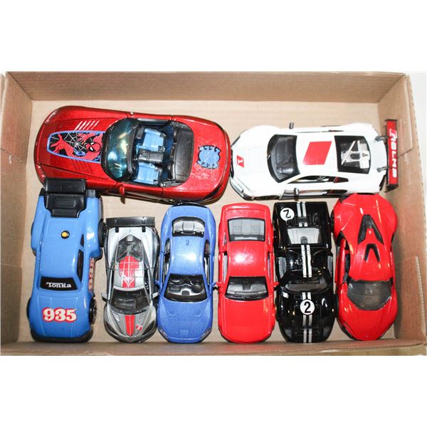 DIECAST METAL CARS, 5"-7" LENGTH, TOYS