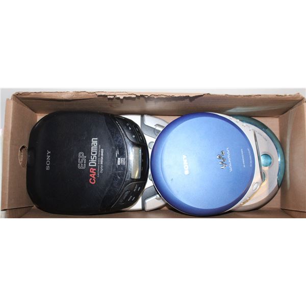 4PK PORTABLE CD PLAYERS