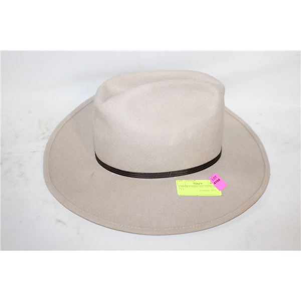 CARVER COWBOY HAT, TAUPE, SIZE 7 1/4