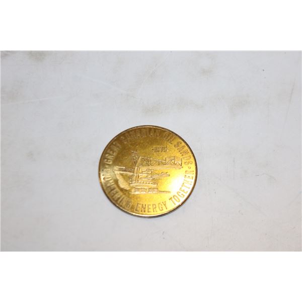 1975 GREAT CANADIAN OIL SANDS MEDALLION
