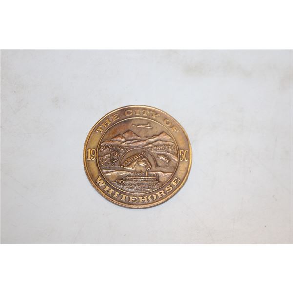 1950 CITY OF WHITEHORSE COMMEMORATIVE DOLLAR