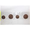 Image 1 : VINTAGE CORONATION COINS- SET OF 4