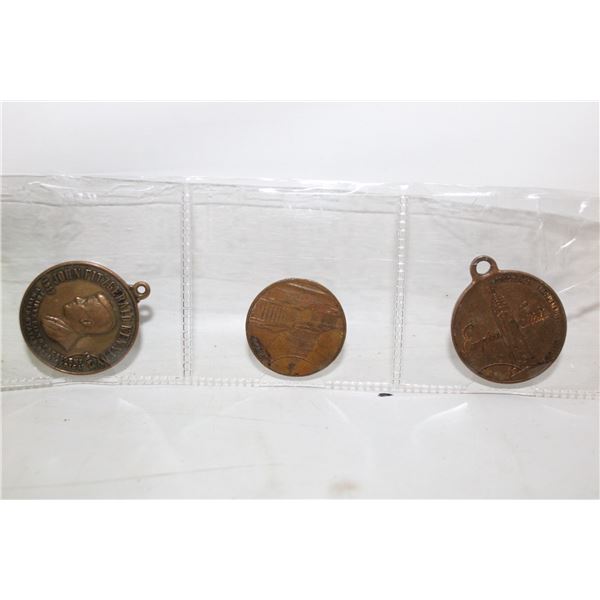 1960'S U.S. COMMEMORATIVE MEDALLIONS ASSORTED