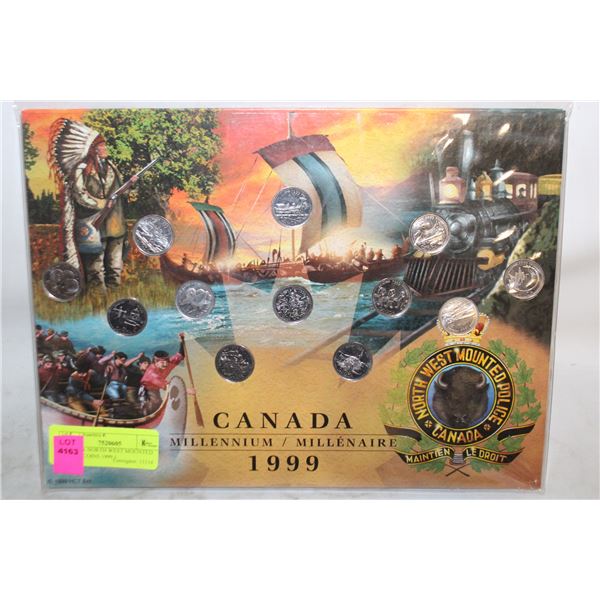 CANADA NORTH WEST MOUNTED POLICE COINS 1999 1