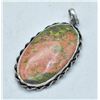 Image 2 : #242-NATURAL UNAKITE  PENDANT