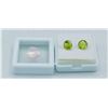 Image 1 : #250-NATURAL PERIDOT 2.50CT  & ROSE QUARTZ 4.65CT