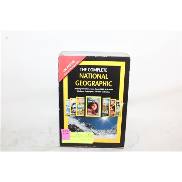 NEW SEALED COMPLETE NATIONAL