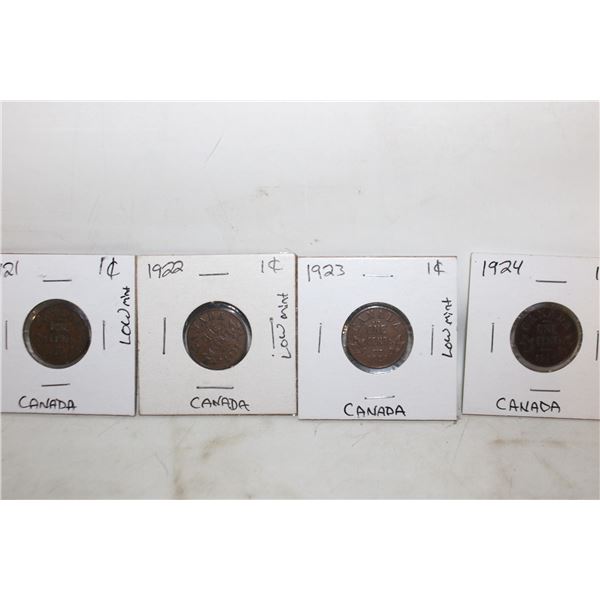 LOW MINTAGE CANADA 1 CENT