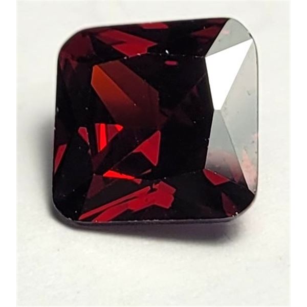 30)  CUSHION CUT LAB CREATED 5.5 CT,