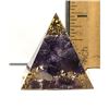 Image 1 : 15)  NATURAL AMETHYST IN RESIN,