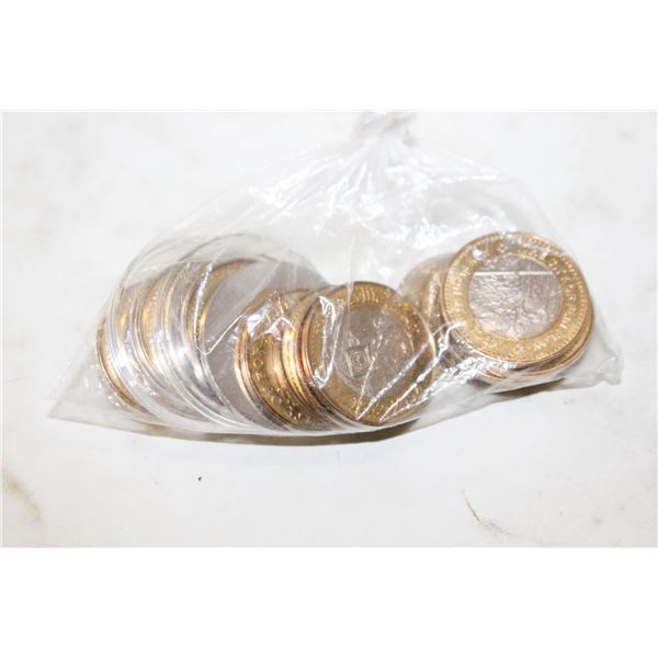 15 BIMETAL MEDALLIONS