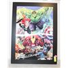 Image 1 : 23X31 AVENGERS ASSEMBLE 3D WALL ART