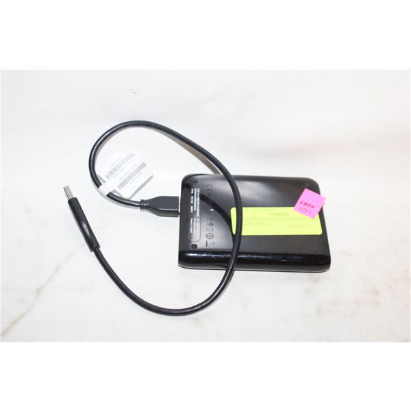 750GB WD MY PASSPORT PORTABLE HARD DRIVE