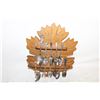Image 1 : MAPLE LEAF WALL DISPLAY WITH COLLECTIBLE SPOONS