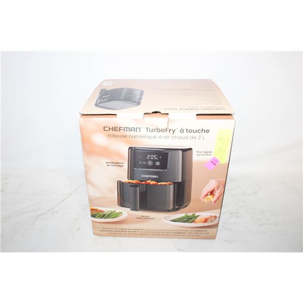 CHEFMAN TURBOFRY 2 LIETRES DIGITAL AIRFRYER,