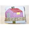 Image 1 : NEW HOME-MADE QUILT, HOUSES PATTERN