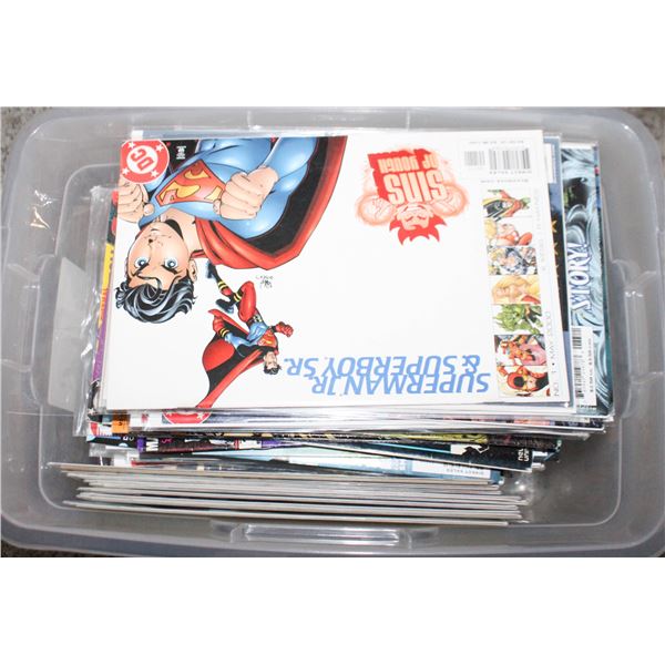 BOX OF 100 COMIC BOOKS